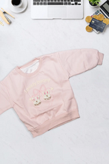 Lovely Bunny Pink Sweatshirts