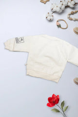 Cute Bear Patch Sweatshirt