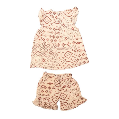 Boho Breeze Shorts Set