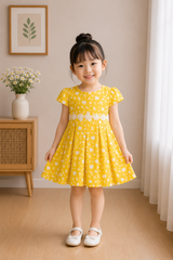 Sunny Heart Print Dress