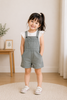 Sage Green Kids Dungaree Romper
