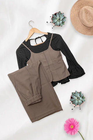 Elegant Layered Co-ord Set