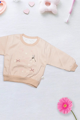 Pastel Love Bow Sweatshirt