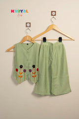 Green Floral Co-Ord Set