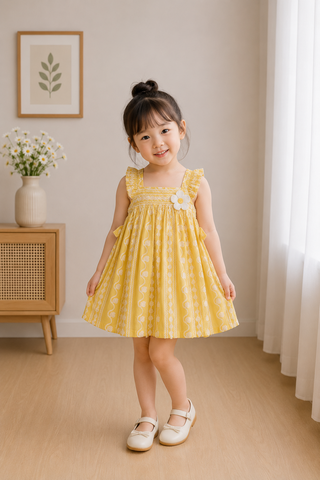 Sunny Lace Frill Dress