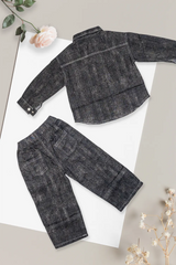 Charcoal Denim Co-ord Set