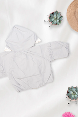 Sky Bow Hooded Jacket
