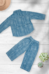 Classic Blue Denim Co-ord Set