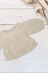 Vintage Lace Collar Baby Dress