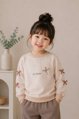 Hi Bear Bow Sleeve Sweatshirts