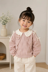 Kitty Collar Pink Jacket