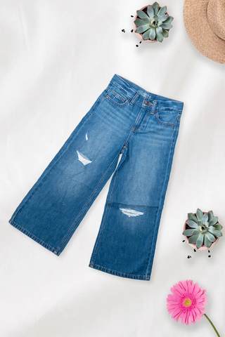 Vintage Distressed Denim Jeans