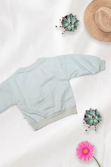 Lovely Bunny Sky Blue Sweatshirt