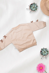 Hi Bear Bow Sleeve Sweatshirts