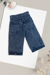 Dark Wash Denim Culottes