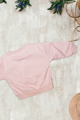 Blush Floral Sweatshirt