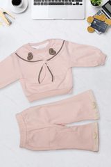 Blush Sailor Collar Lounge Set