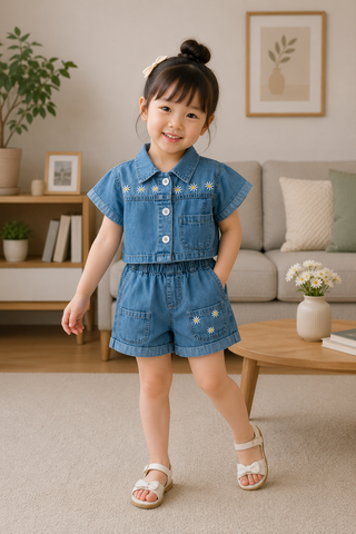 Daisy Denim Co-Ord Set