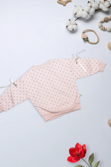 Blush Dot Smile Sweatshirt