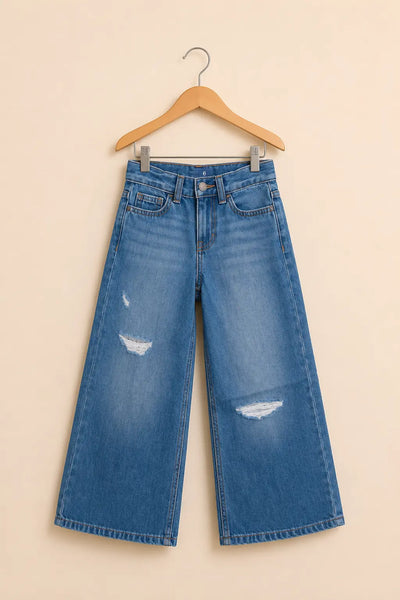 Vintage Distressed Denim Jeans
