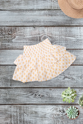 Sunshine Printed Flare Skirt