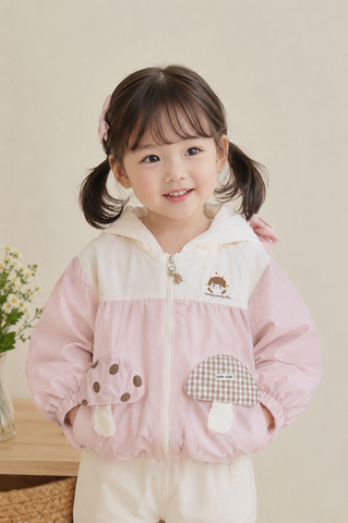 Sweet Mushroom Hooded Jacket