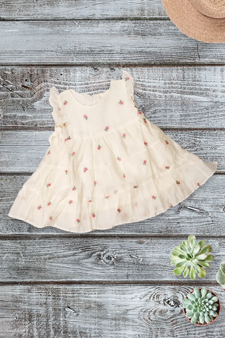 Blush Rose Tiered Dress