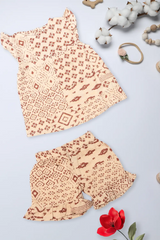 Boho Breeze Shorts Set