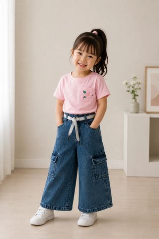 Classic Cargo Denim Pant