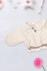 Cream Kitty Lace Jacket