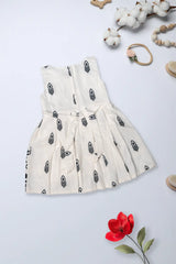 Midnight Feather Party Dress