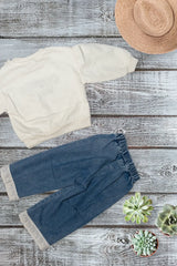 Enjoy Life Denim Pant Set