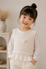 Pastel Lace Layered Baby Top