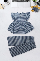 Classic Gingham Bow Co-Ord Set