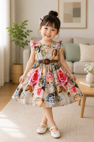 Vintage Rose Garden Dress