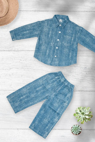 Classic Blue Denim Co-ord Set