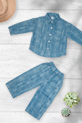Classic Blue Denim Co-ord Set