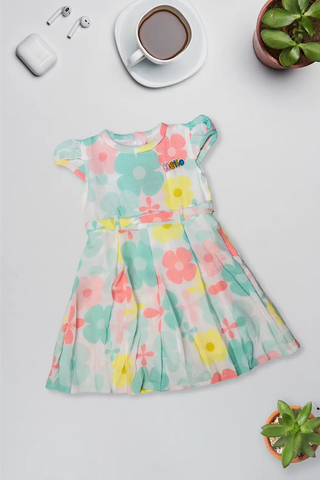 Pastel Bloom Princess Dress