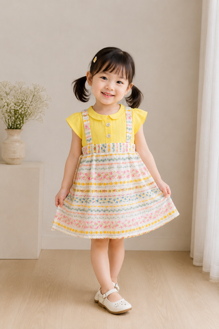Sunny Meadow Stripe Dress