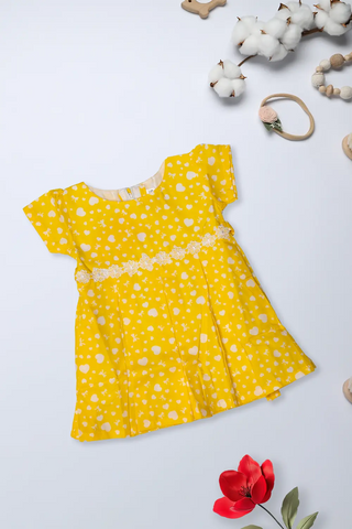 Sunny Heart Print Dress