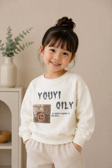 Urban Patch Cream Sweatshirt