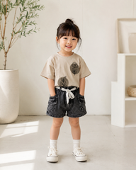 Black Denim+T Shirt