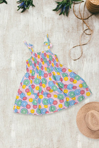 Candy Citrus Summer Dress