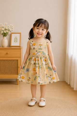 Safari Adventure Printed Dress